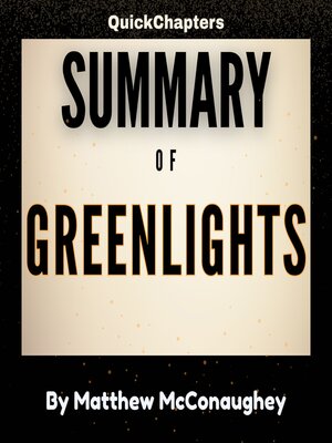 cover image of Summary of Greenlights